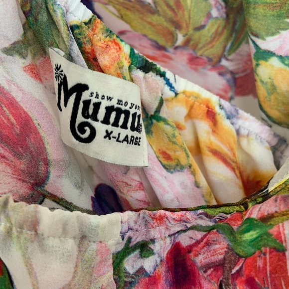 Show Me Your Mumu Heather Halter Dress ~ Best Friend Floral, XL - Picture 3 of 4